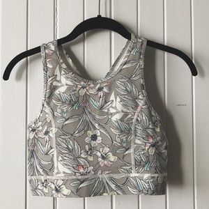 Floral Sports Bra